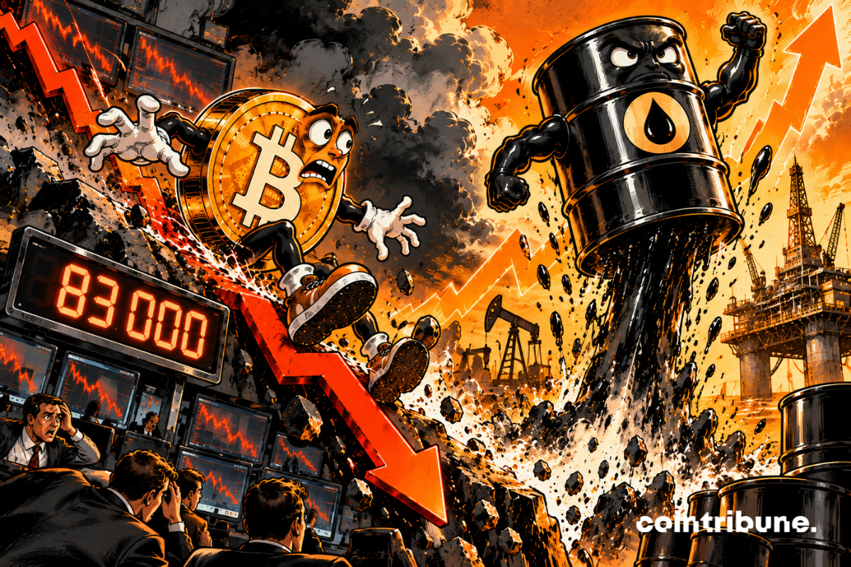 Bitcoin en baisse sous 83 000 dollars, le pétrole reprend de la vigueur