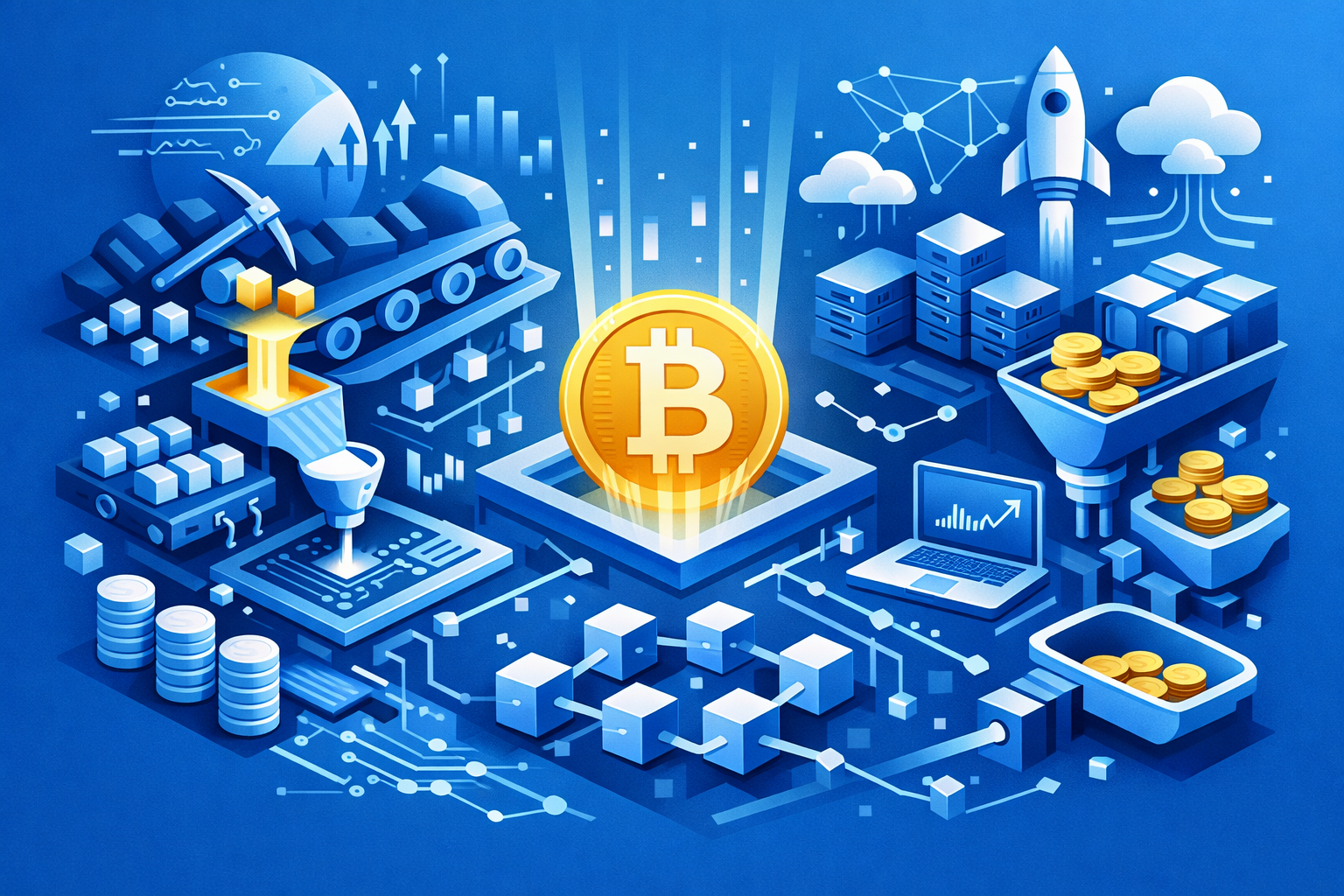Comment sont créés les bitcoins ?